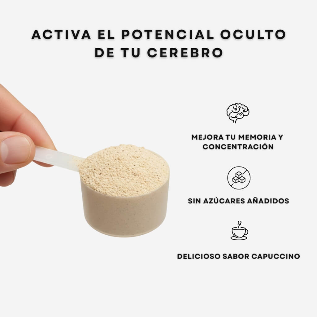 Relentless™ | Melena de León en Polvo - Capuccino