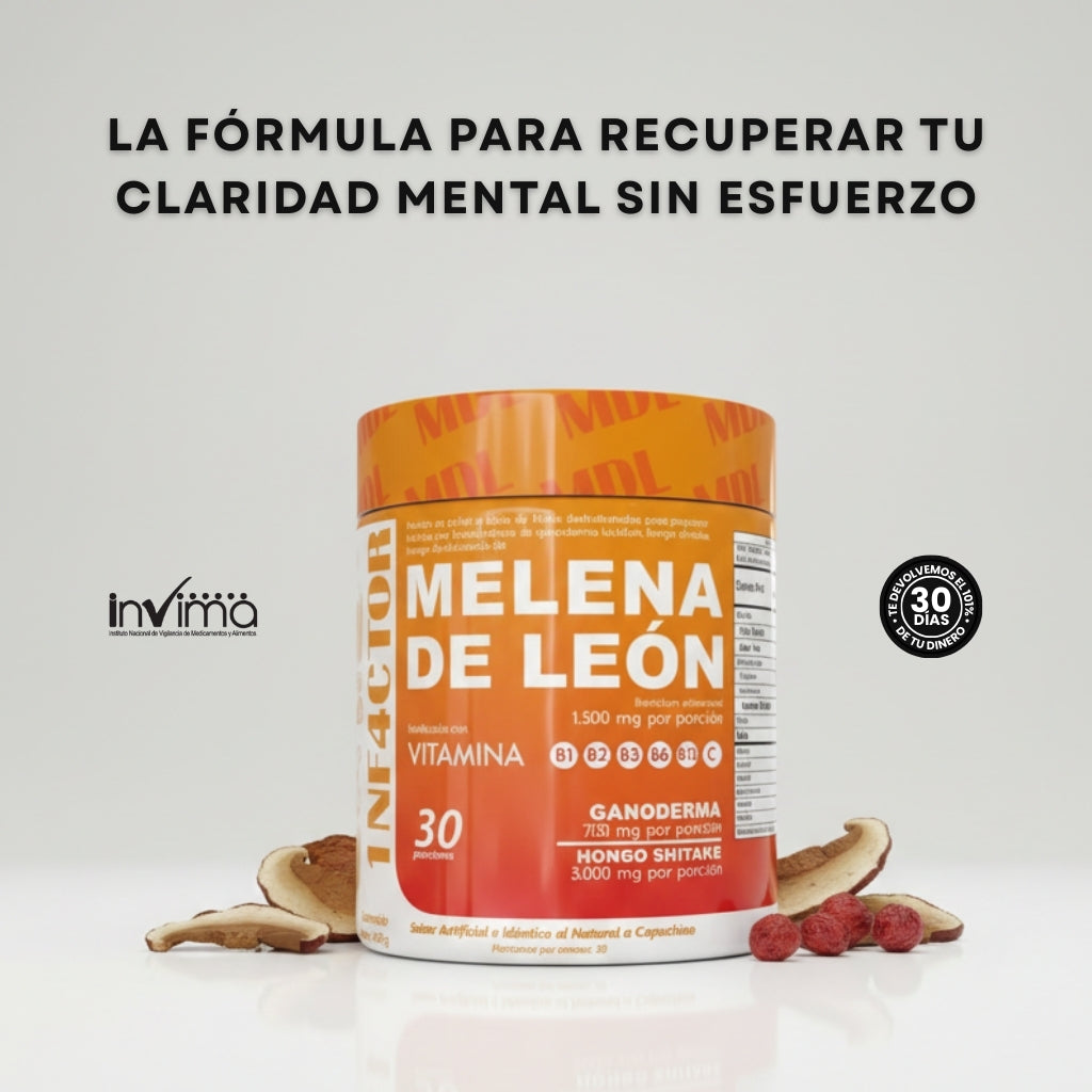 Relentless™ | Melena de León en Polvo - Capuccino