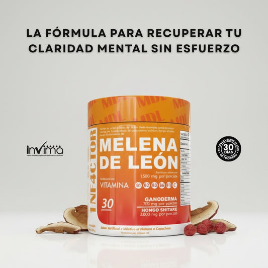Relentless™ | Melena de León en Polvo - Capuccino